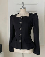 NK246 方領修腰夾克