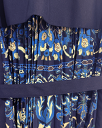 NK643 後百摺連身裙