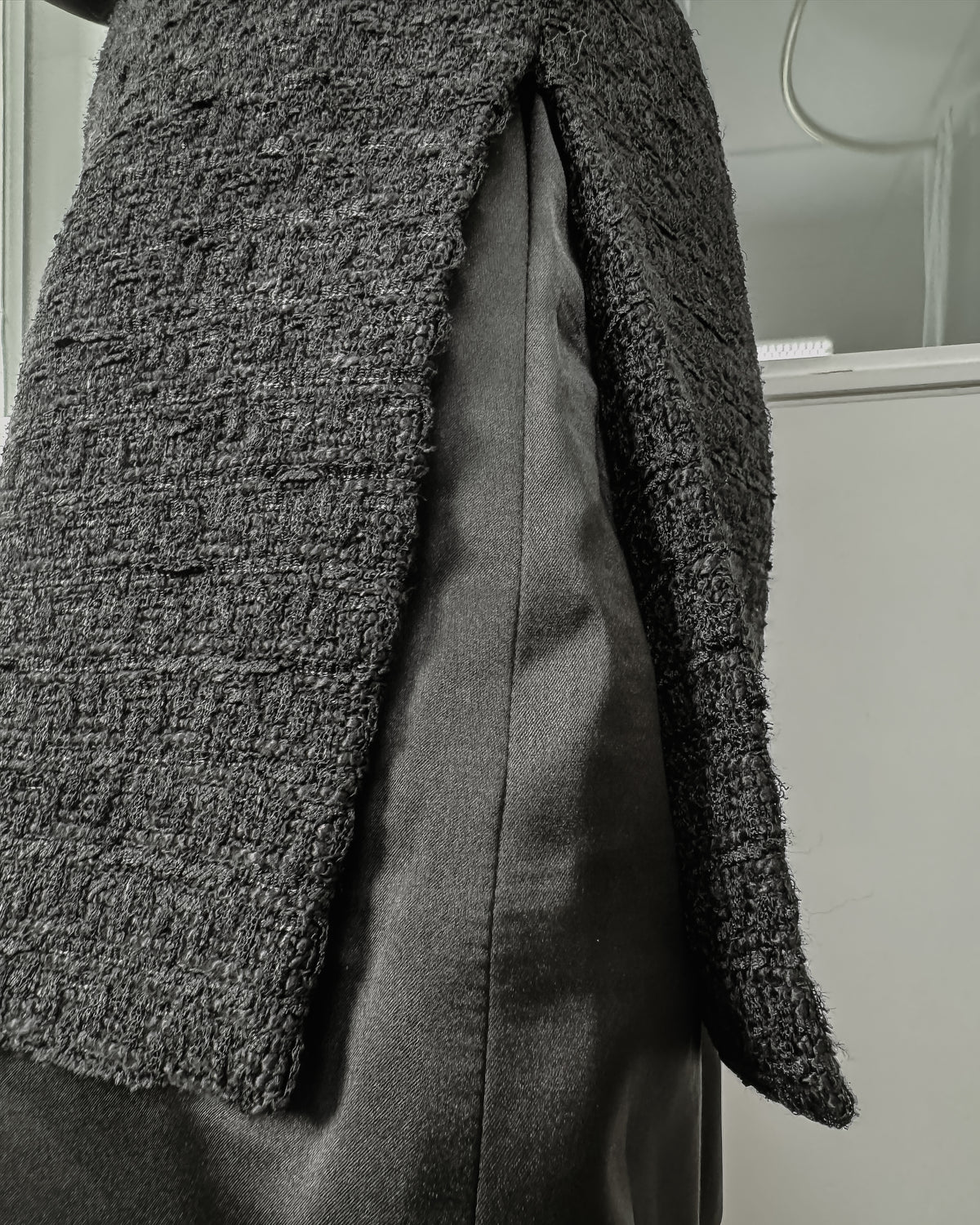 NK325 流蘇Tweed連身裙