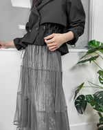 NK355 日系索繩短風衣