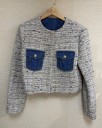 NK389 小香牛仔袋外套