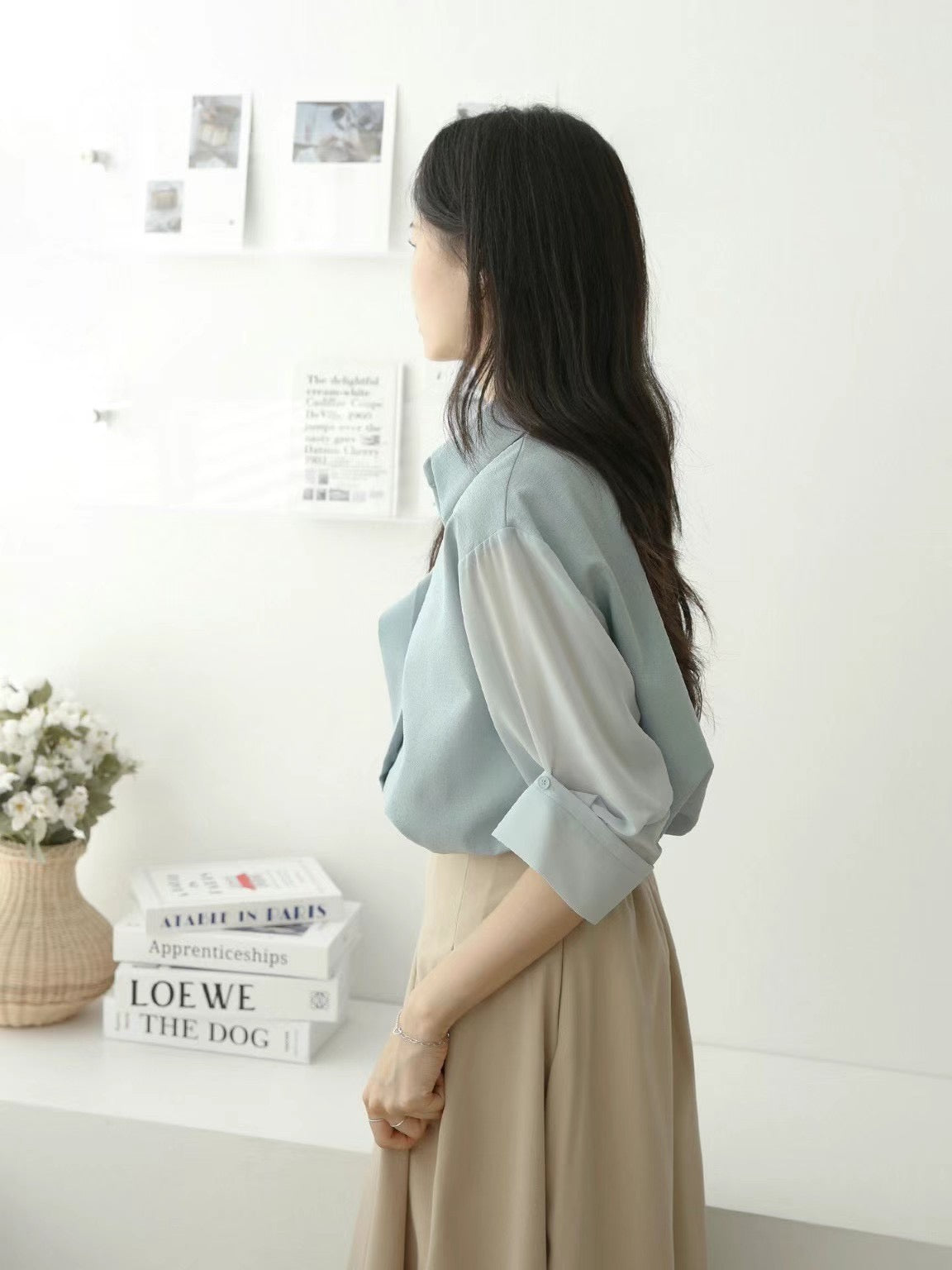 NK058 百搭雪紡上衣