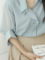 NK058 百搭雪紡上衣