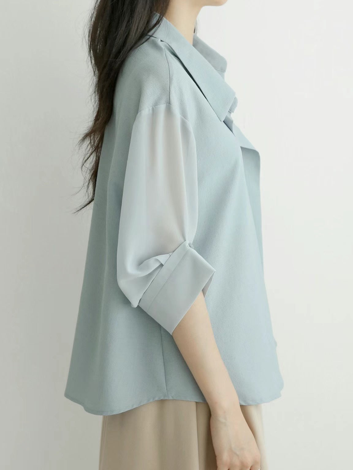 NK058 百搭雪紡上衣