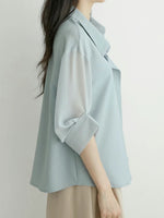 NK058 百搭雪紡上衣