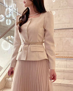 NK246 方領修腰夾克