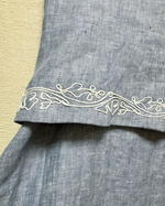 NK561 刺繡邊背心裙套裝