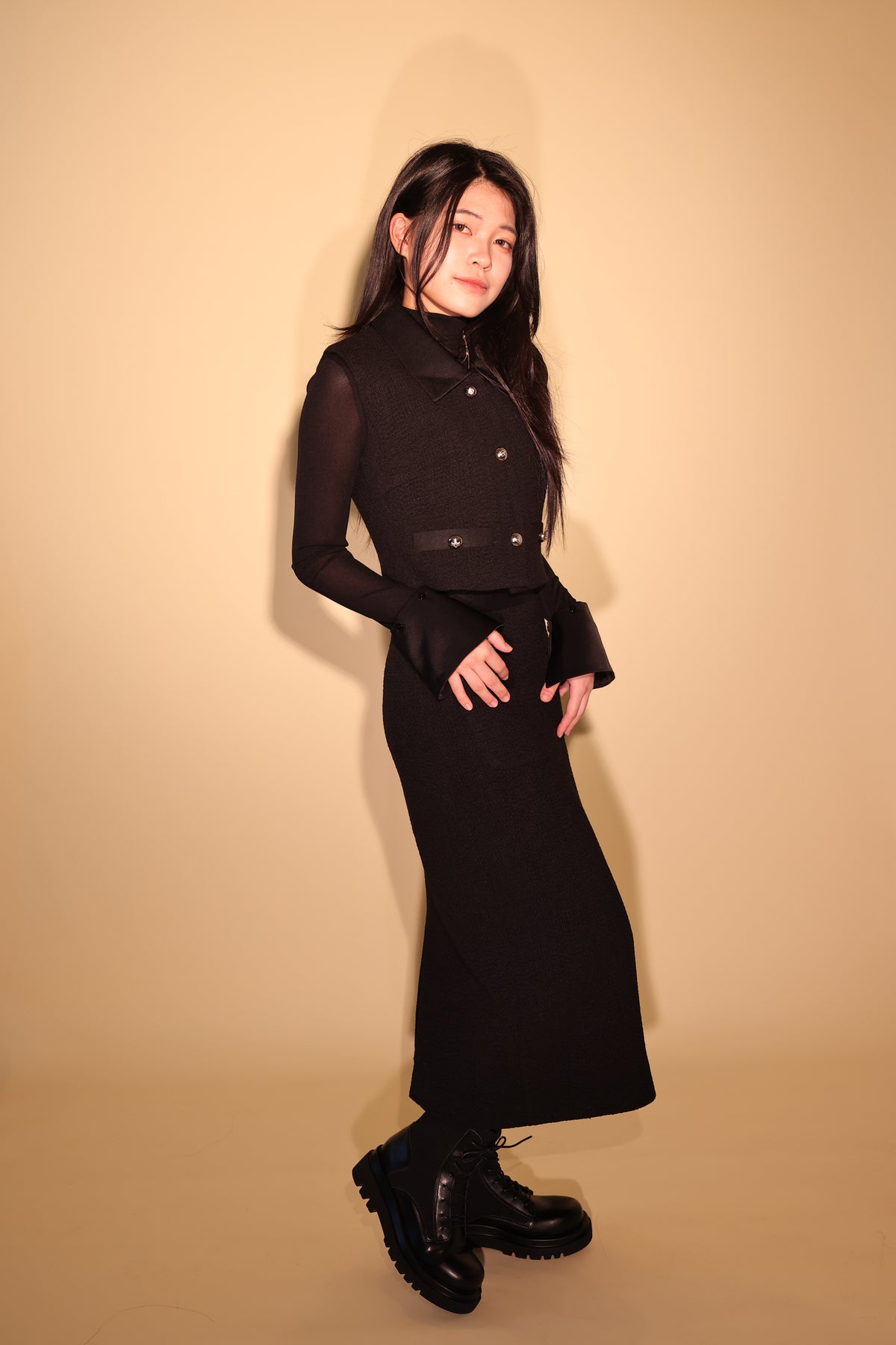 NH859 優雅小香兩件套裝