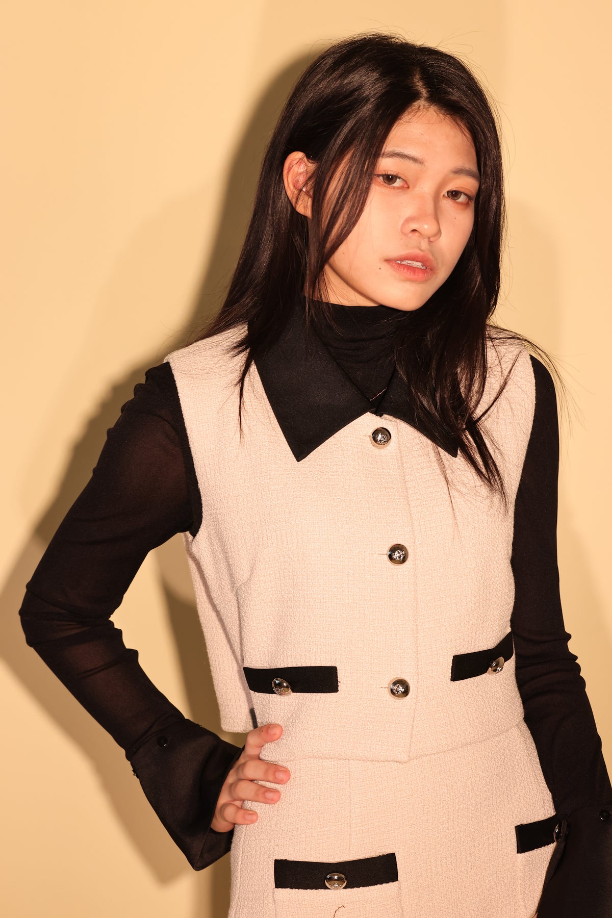 NH859 優雅小香兩件套裝