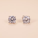 LVE034 La.Vie Round Stud Earrings