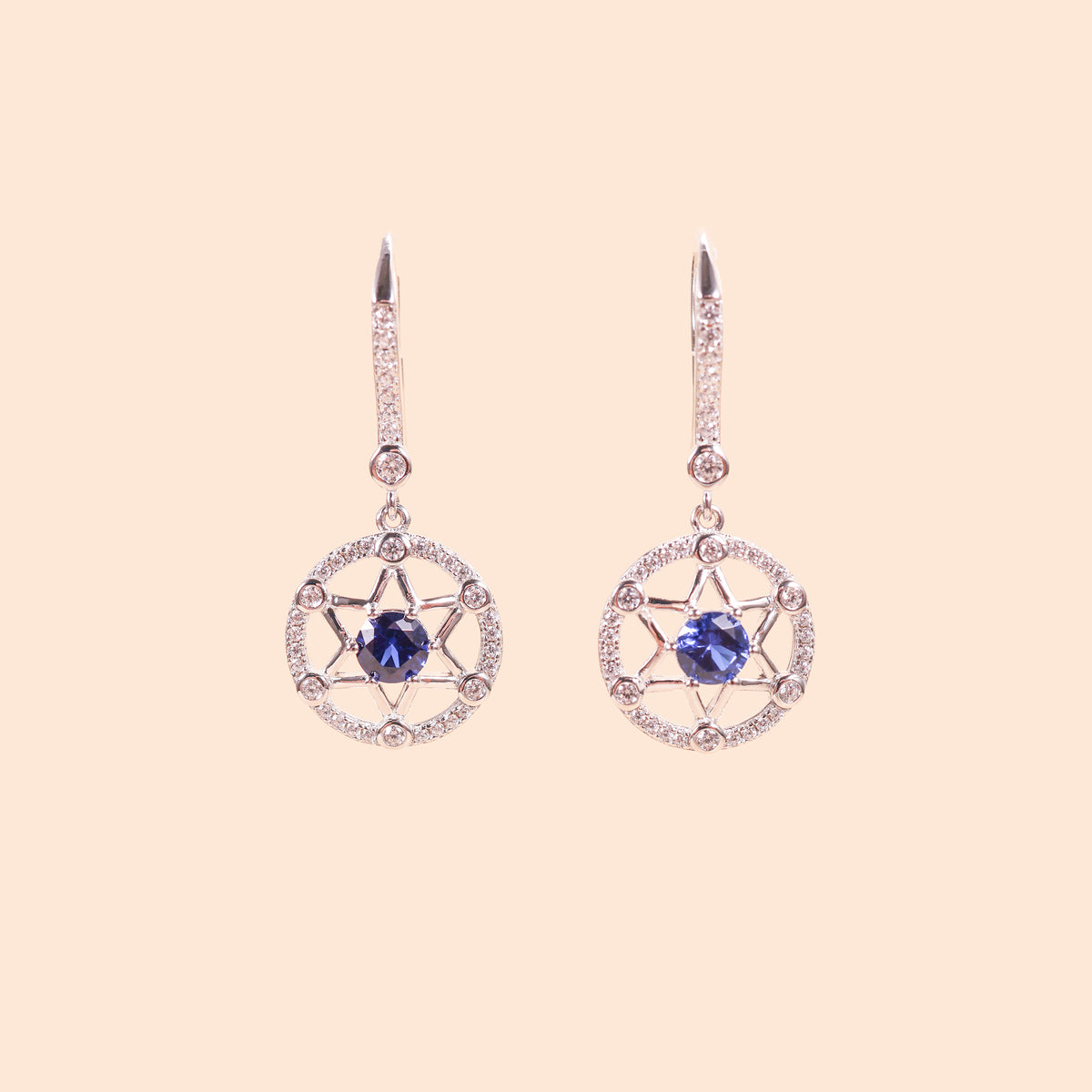 LVE050 La.Vie Star Drop Earrings