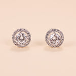 LVE051 La.Vie Round Stud Earrings