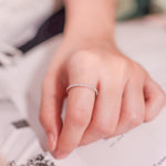 LVR018 LA.VIE SILVER PAVÉ RING