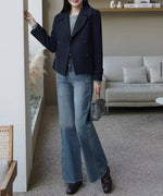 NK346 大領孖襟外套