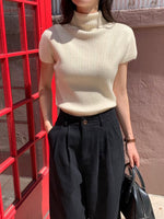 NK277 小飛袖高領上衣