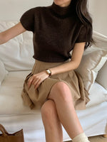 NK277 小飛袖高領上衣