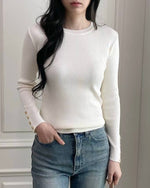 NK278 鈕扣針織上衣