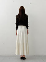 NK242 風琴褶疊層次長裙