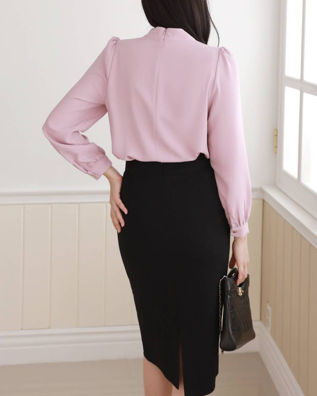 NK250 荷葉領正肩上衣