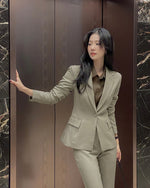 NK303 單扣西裝夾克套裝