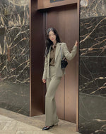 NK303 單扣西裝夾克套裝