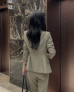 NK303 單扣西裝夾克套裝