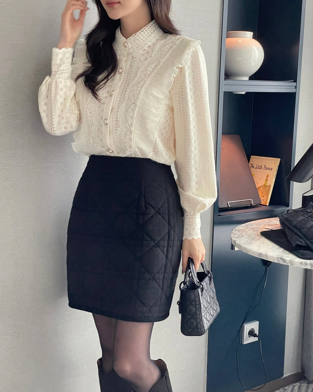 NK447 夾棉羽絨套裝