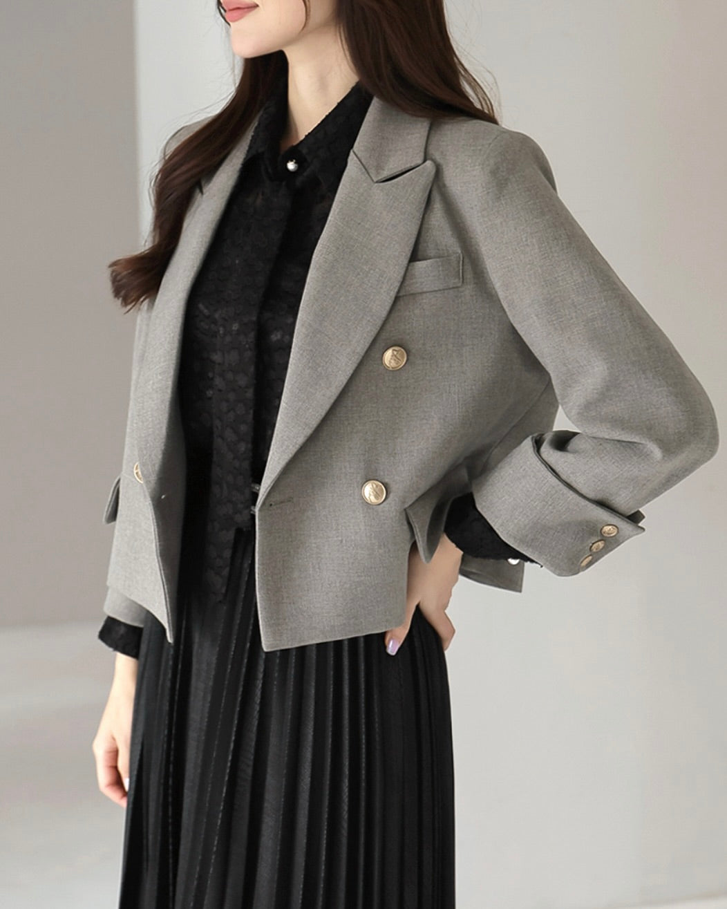 NK271 短版剪裁西裝外套