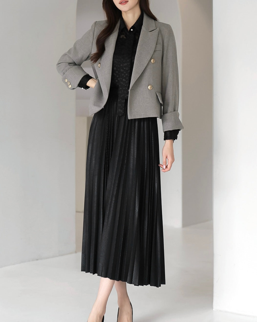 NK271 短版剪裁西裝外套