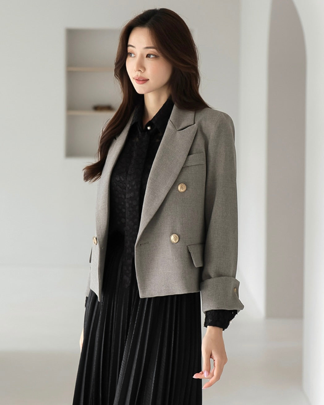 NK271 短版剪裁西裝外套