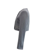 NK357 抓絨外套百褶裙套裝