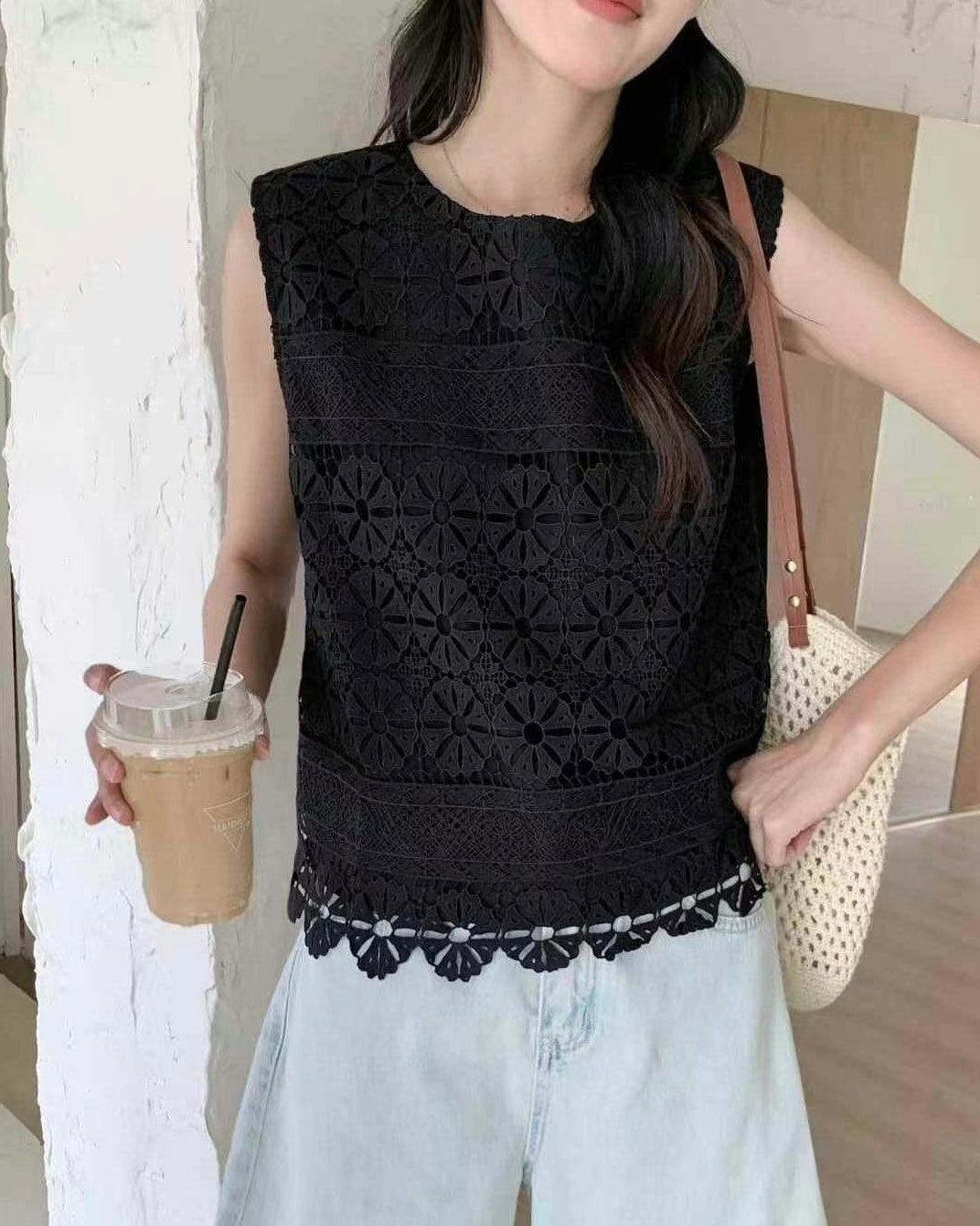 NK112 Lace 背心上衣
