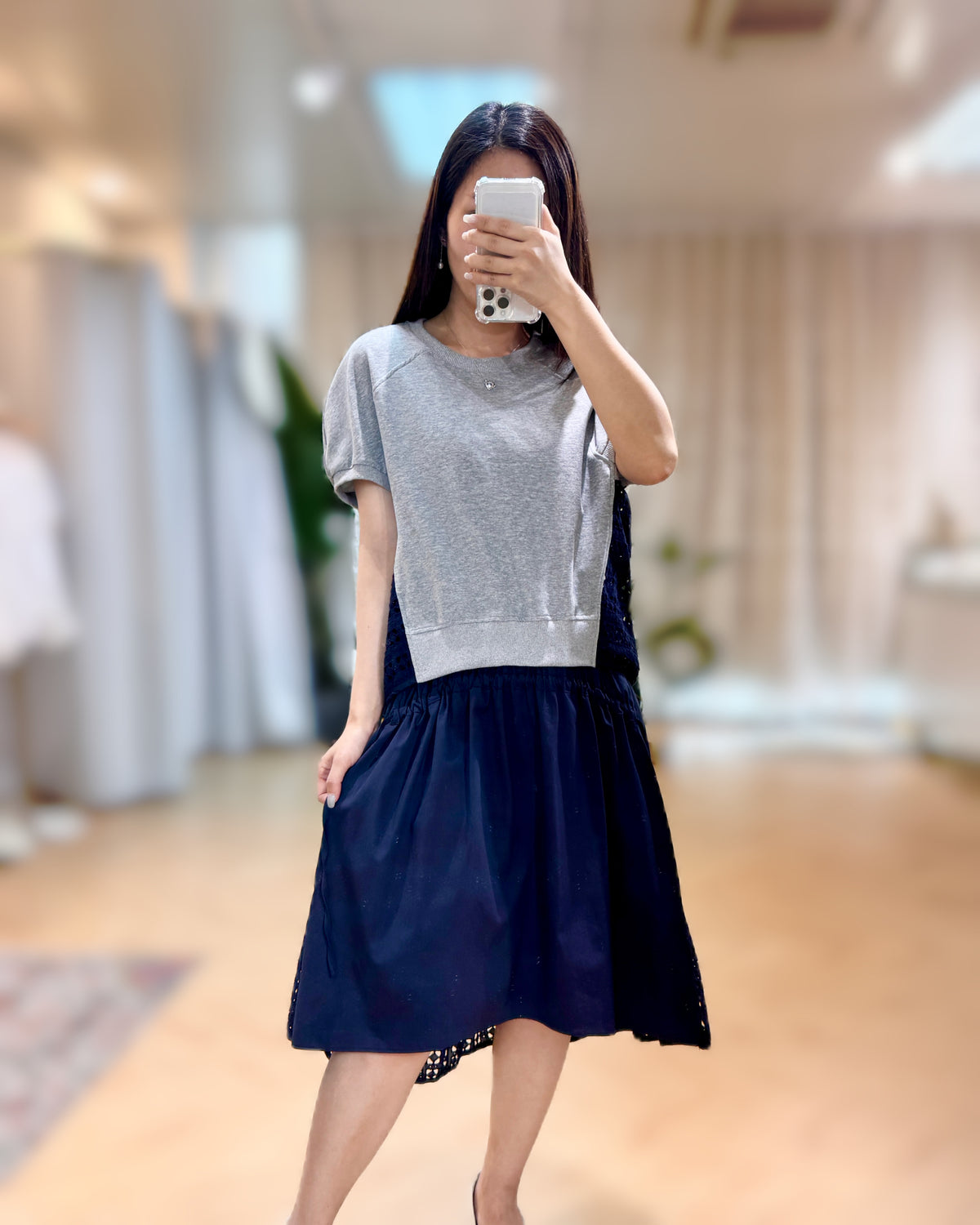NK045 兩件套連身裙