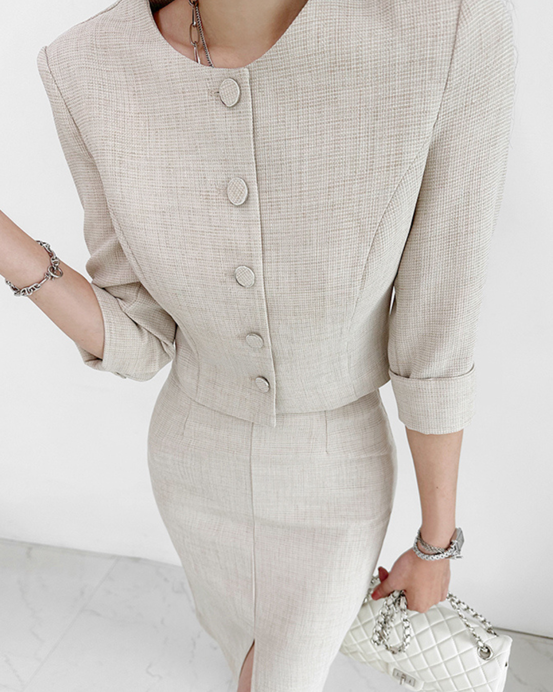 NK543 韓國ZABARA西裝裙套裝