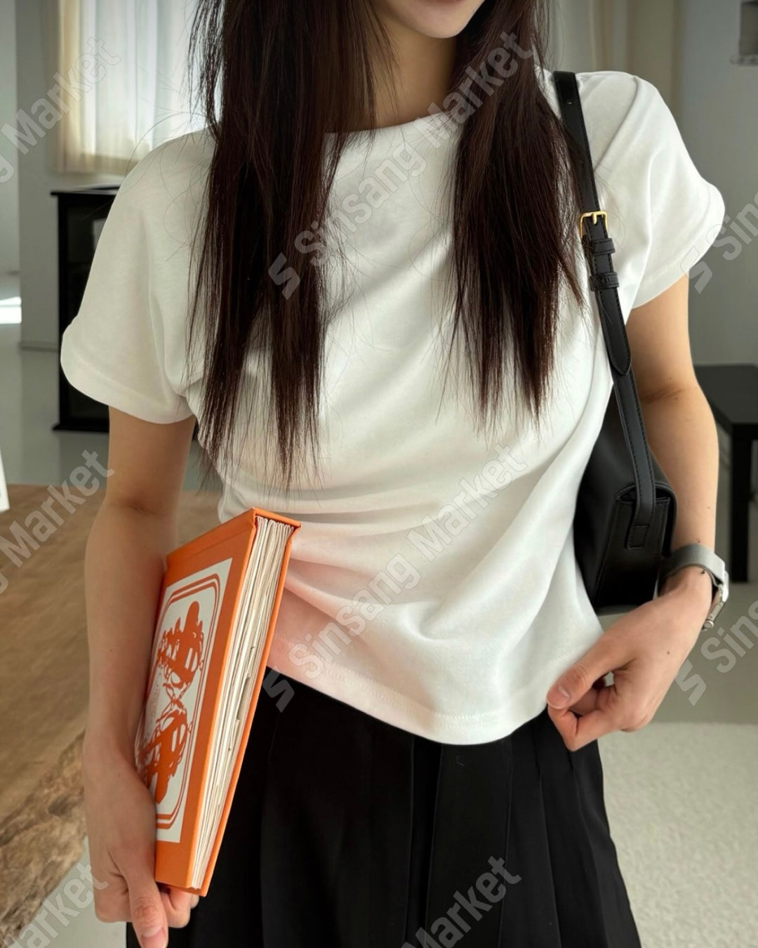 NK081 不規則垂墜上衣