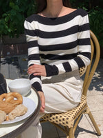 NK276 條紋針織上衣