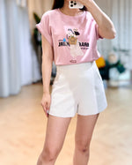 NK081 立體小女孩棉Tee