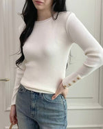 NK278 鈕扣針織上衣