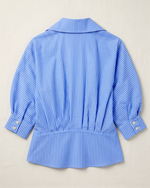 NH285 slim waist straight shirt