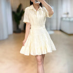 NH579 summer style elastic waist dress