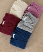 NK449 毛粒絨針織外套