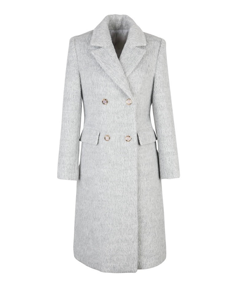 NK302 雙扣羊毛大衣