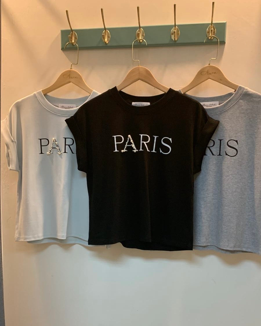 NK092 Paris 棉Tee
