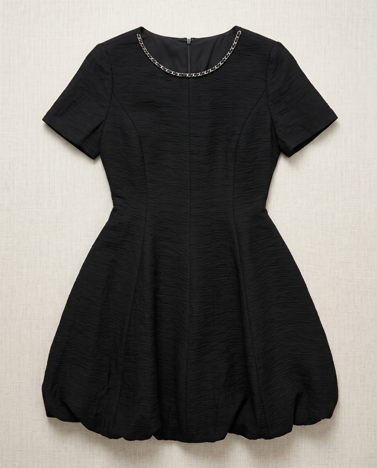 NK548 修腰泡泡連衣裙