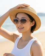 NK673 ANNA SUI復古巴洛克鏤空雕花太陽眼鏡