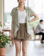 NK641 Ruffles 短袖外套