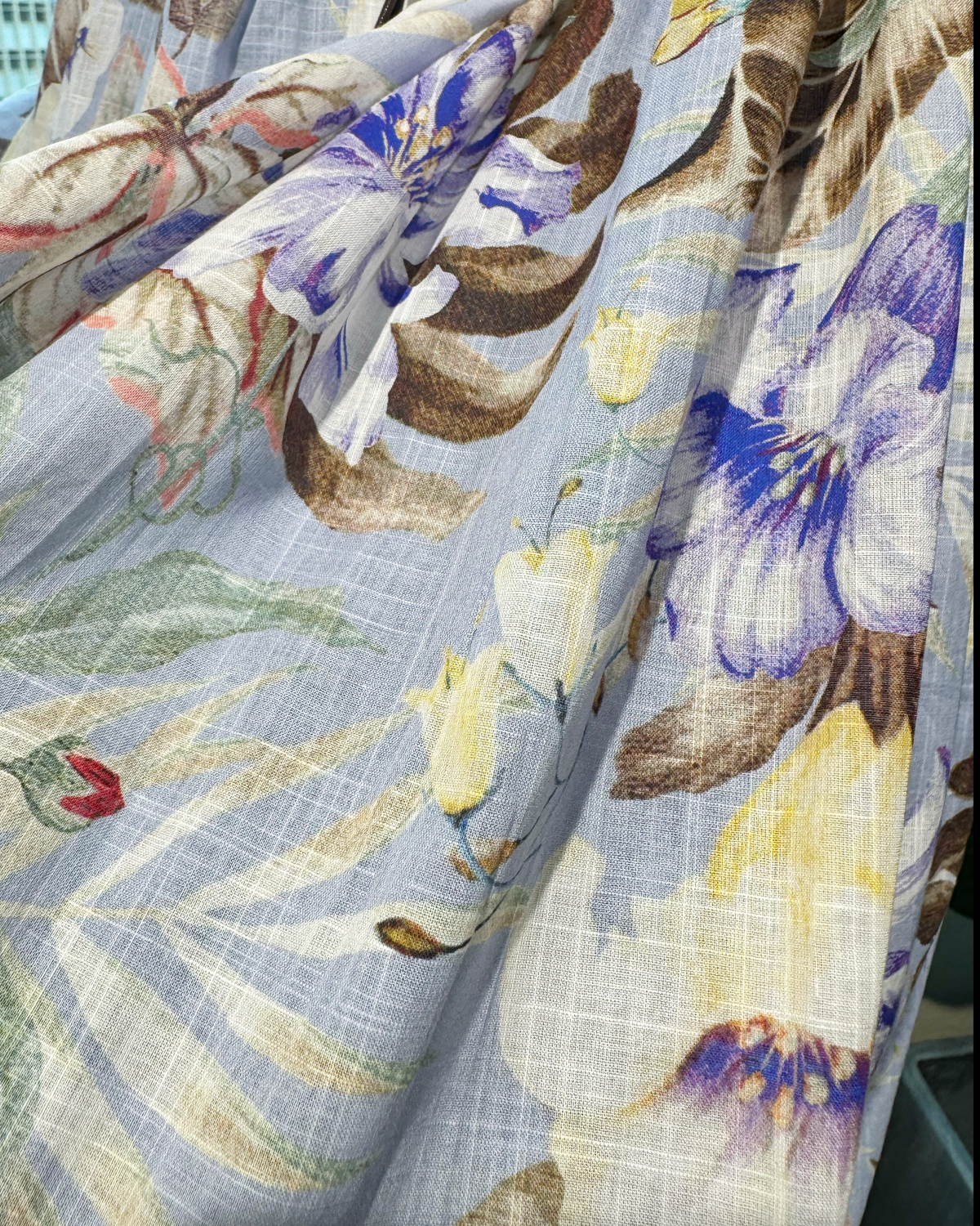 NK500 吊帶修腰連身花裙(連特色腰帶)