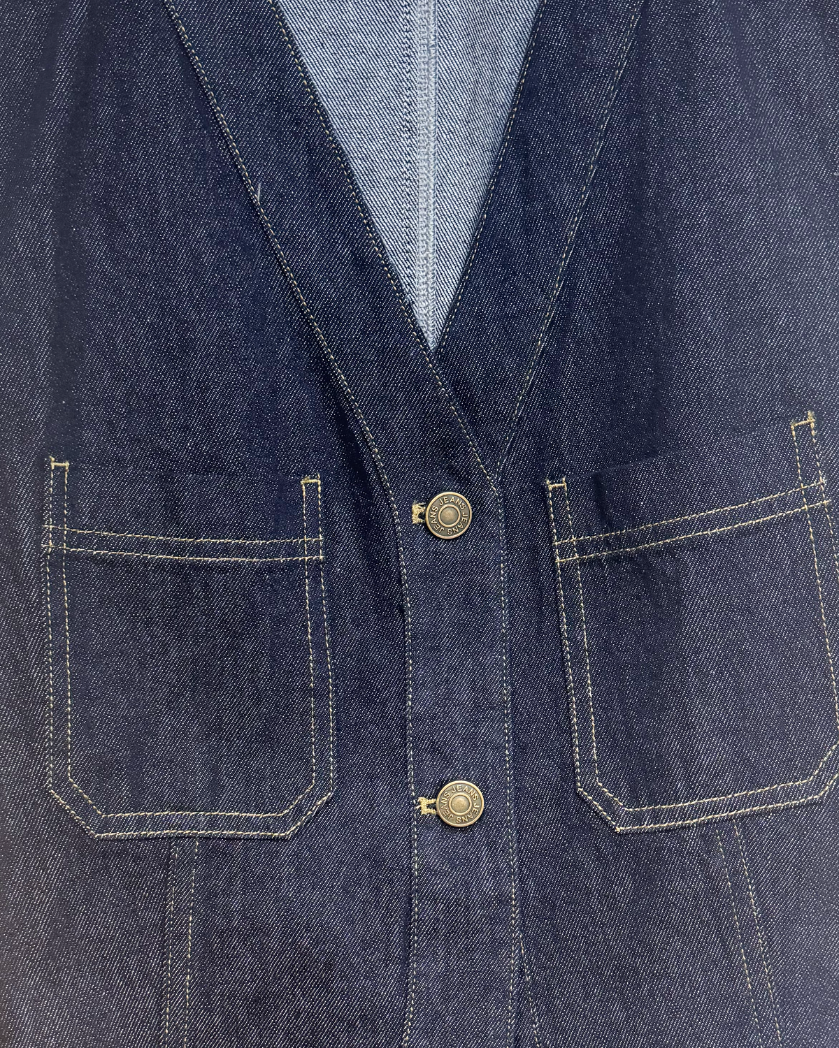 NK554 牛仔背心長裙套裝