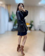 NK308 立體衣袖中褸