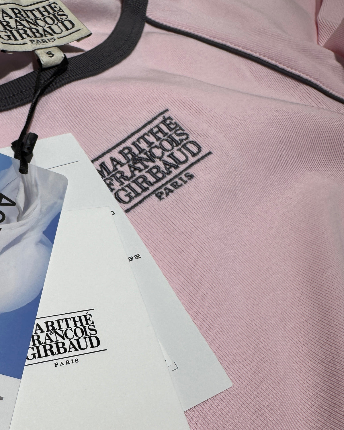 NK729DFM 韓國潮牌Marithe牛角袖短Tee